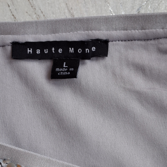 Metallic Beaded Skirt and Purse Silver Holiday Sequin Women Size Large (Bundle) - Picture 13 of 13